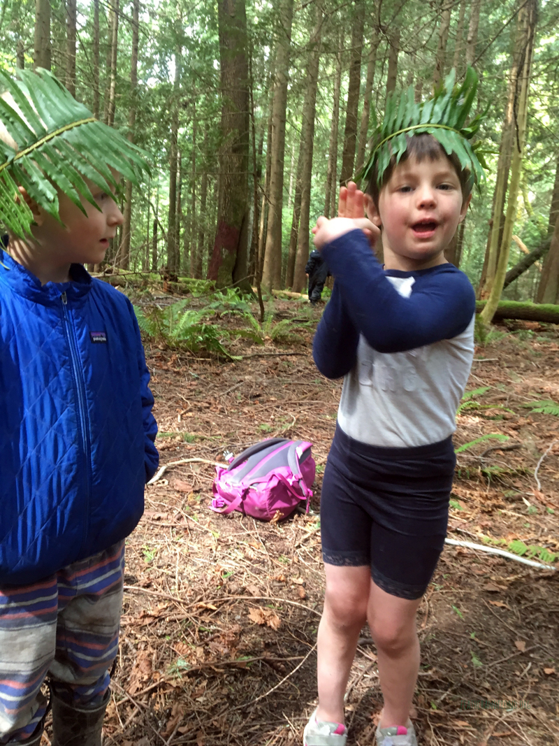 Forest Ninjas in their Fern Crowns