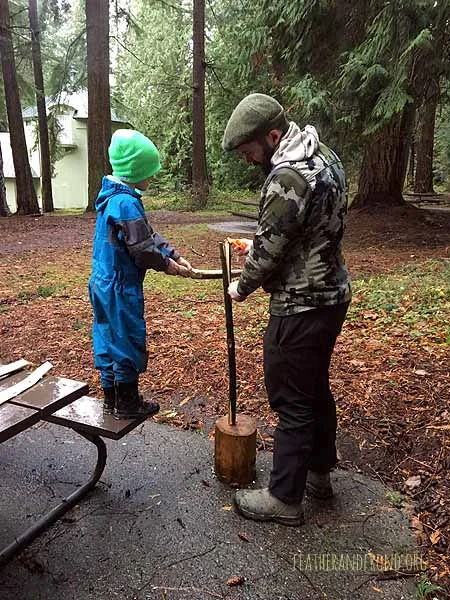 Boppin wood for spoon-making