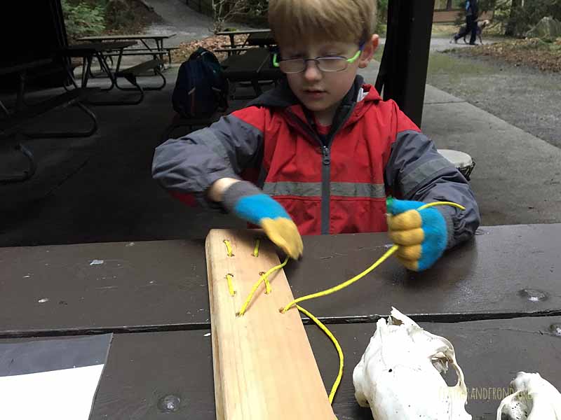 Working on knot skills