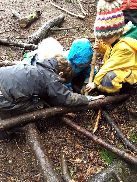Burying the gold coin