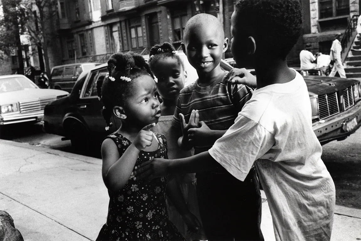 "You can't be Martine's photo. You don't belong to the block", 1994
