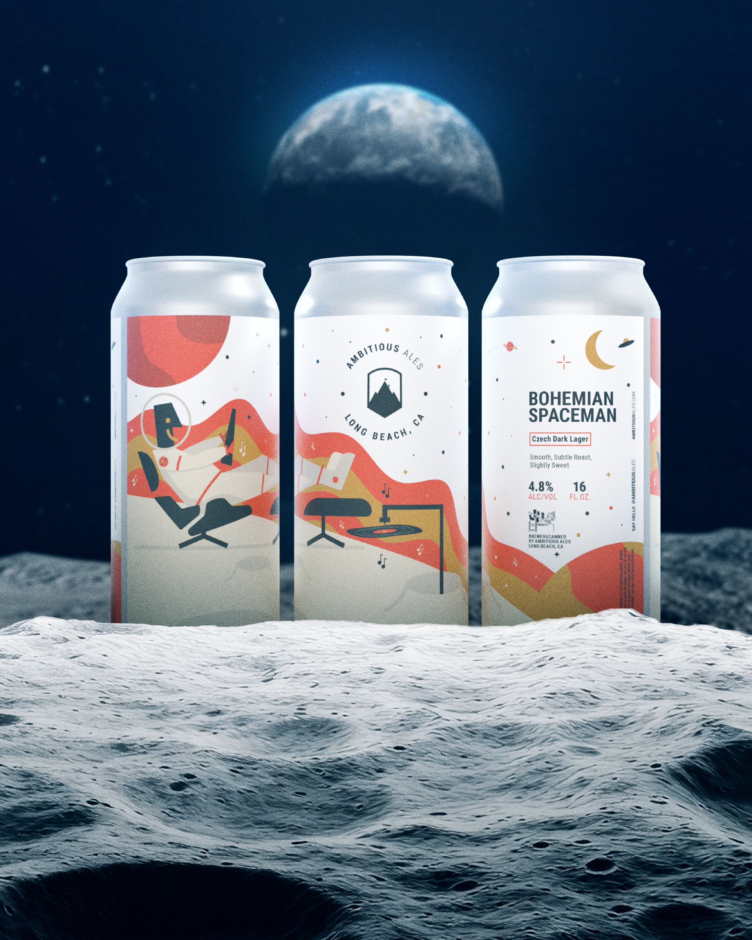 Bohemian Spaceman - Czech Dark Lager is out of this world!