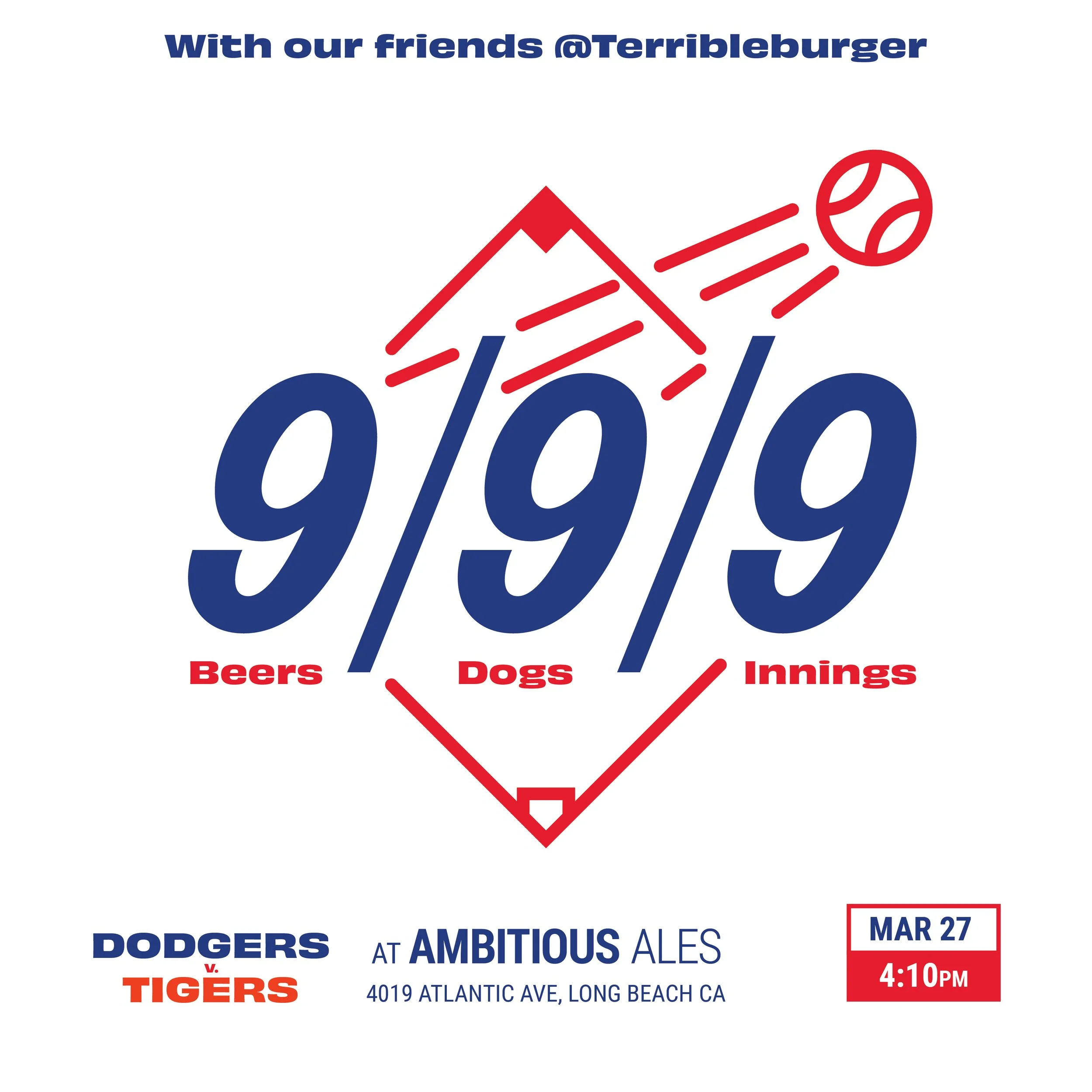 9/9/9 Dodgers v. Tigers