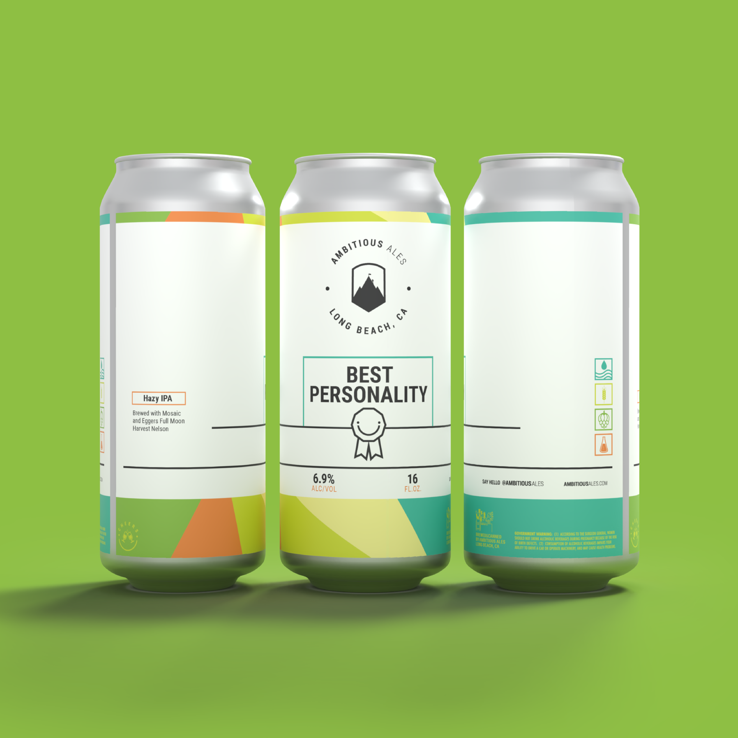 Best Personality brewed by Ambitious Ales in Long Beach CA.