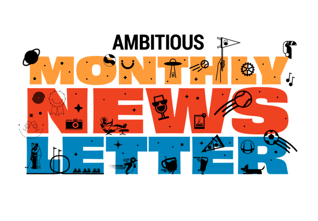 Ambitious Ales Monthly Newsletter. All the happenings in Long Beach CA.
