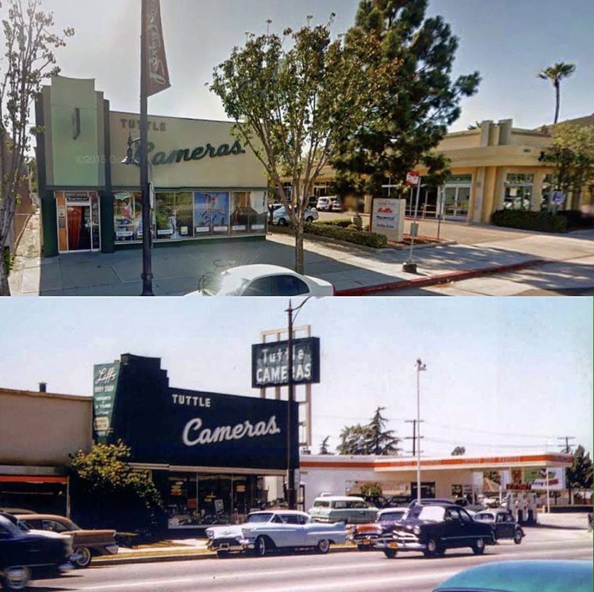 The Tuttle Cameras building before it turned into Ambitious Ales. Located in Long Beach CA.