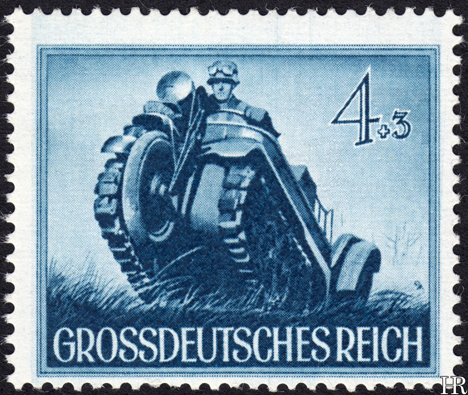 4 pfennige + 3 pfennige