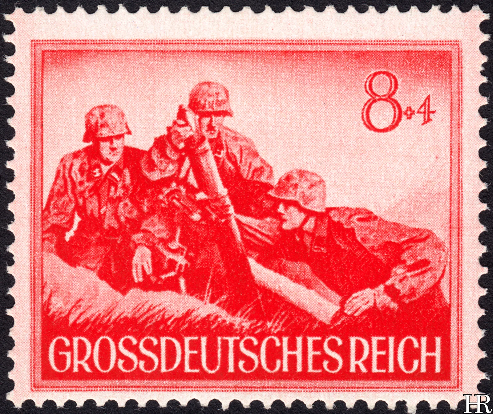 8 pfennige + 4 pfennige