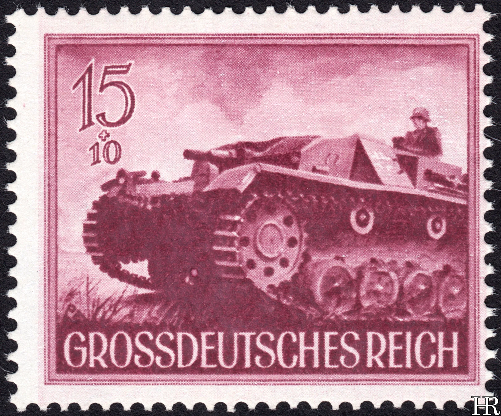 15 pfennige + 10 pfennige