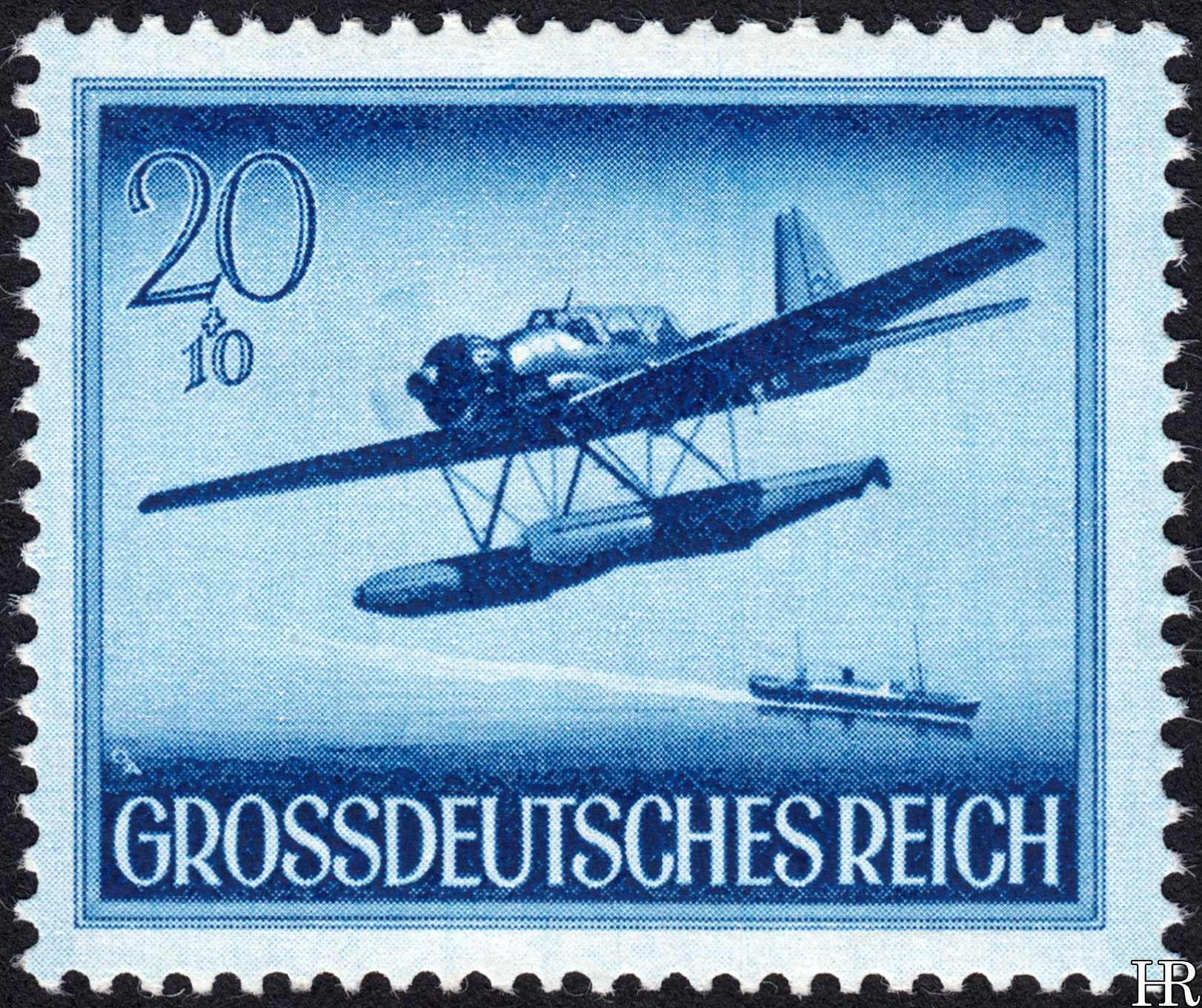 20 pfennige + 10 pfennige