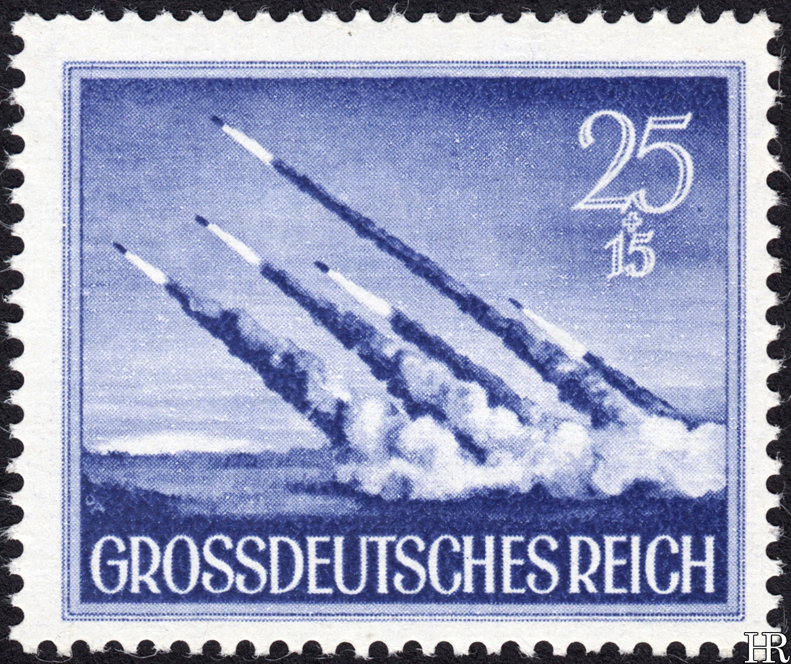 25 pfennige + 15 pfennige