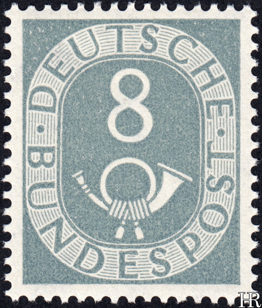 8 pfennig (20 September 1951)