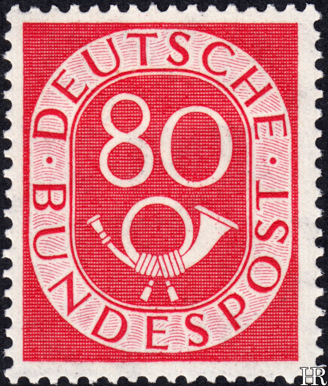 80 pfennig (16 April 1952)