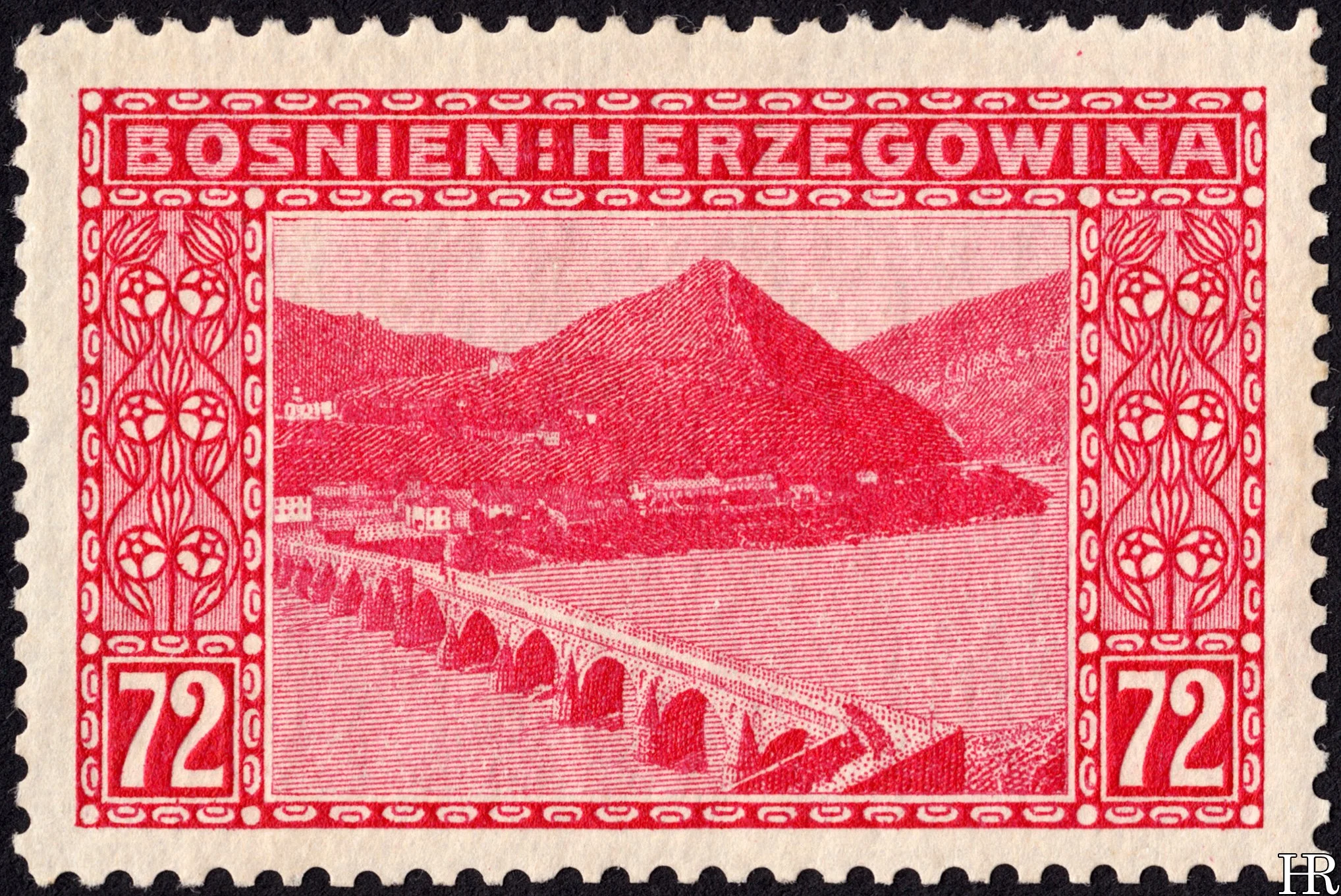 72 heller - "View of Vishegrad"
