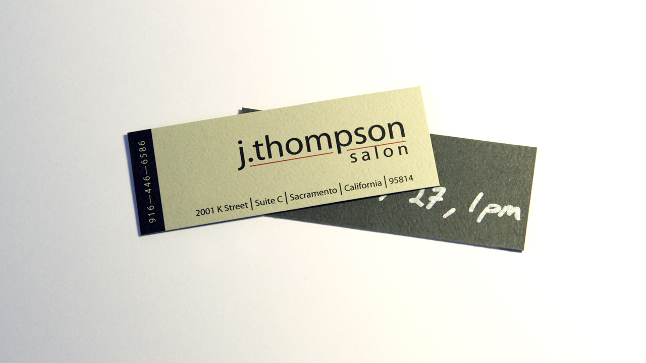 Business/Appointment Card