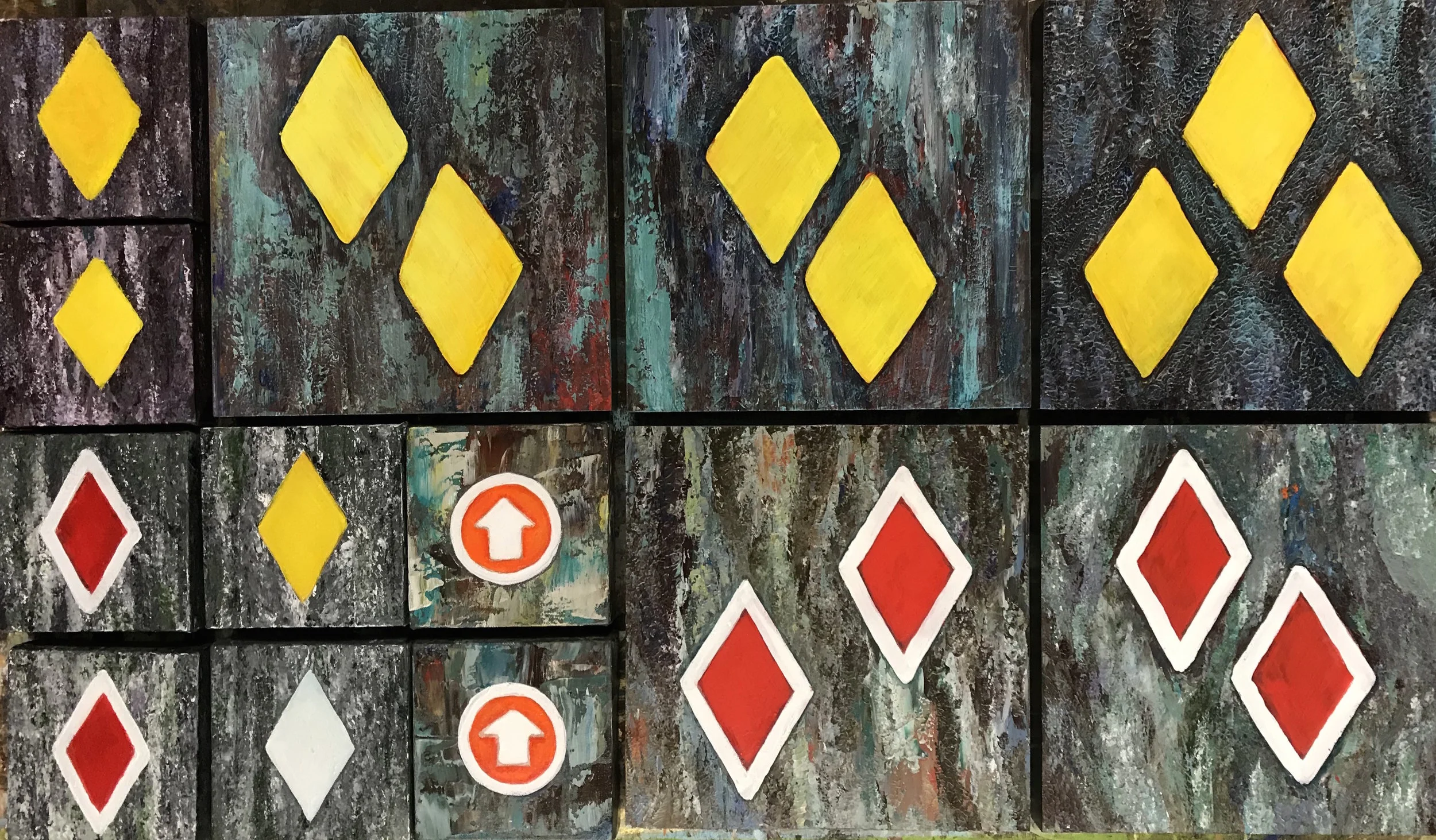 Example of Trail Diamonds aka Blazes