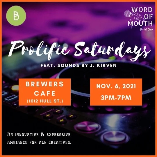 Word of Mouth: Prolific Saturdays
