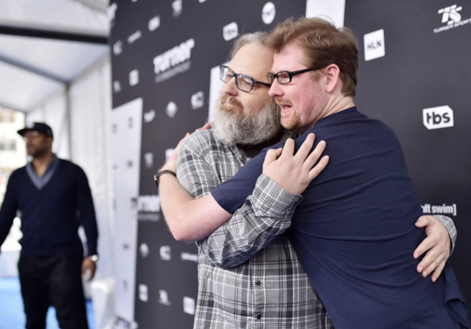 Male Grooming by me for Dan Harmon for Turner Upfronts 2018