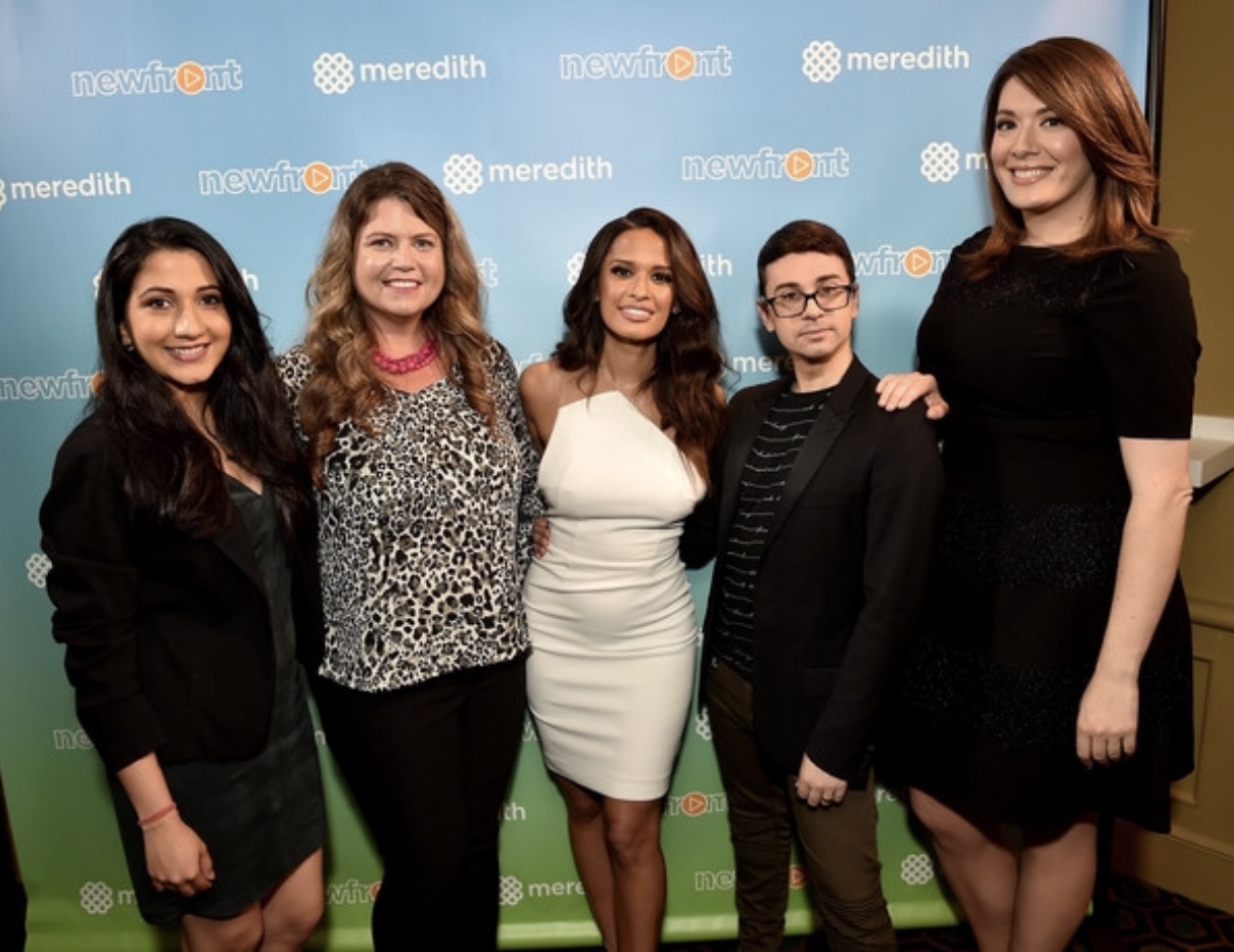 Makeup by me for Conservation International's Climate Change Lead Shyla Raghav for NewFront 2018