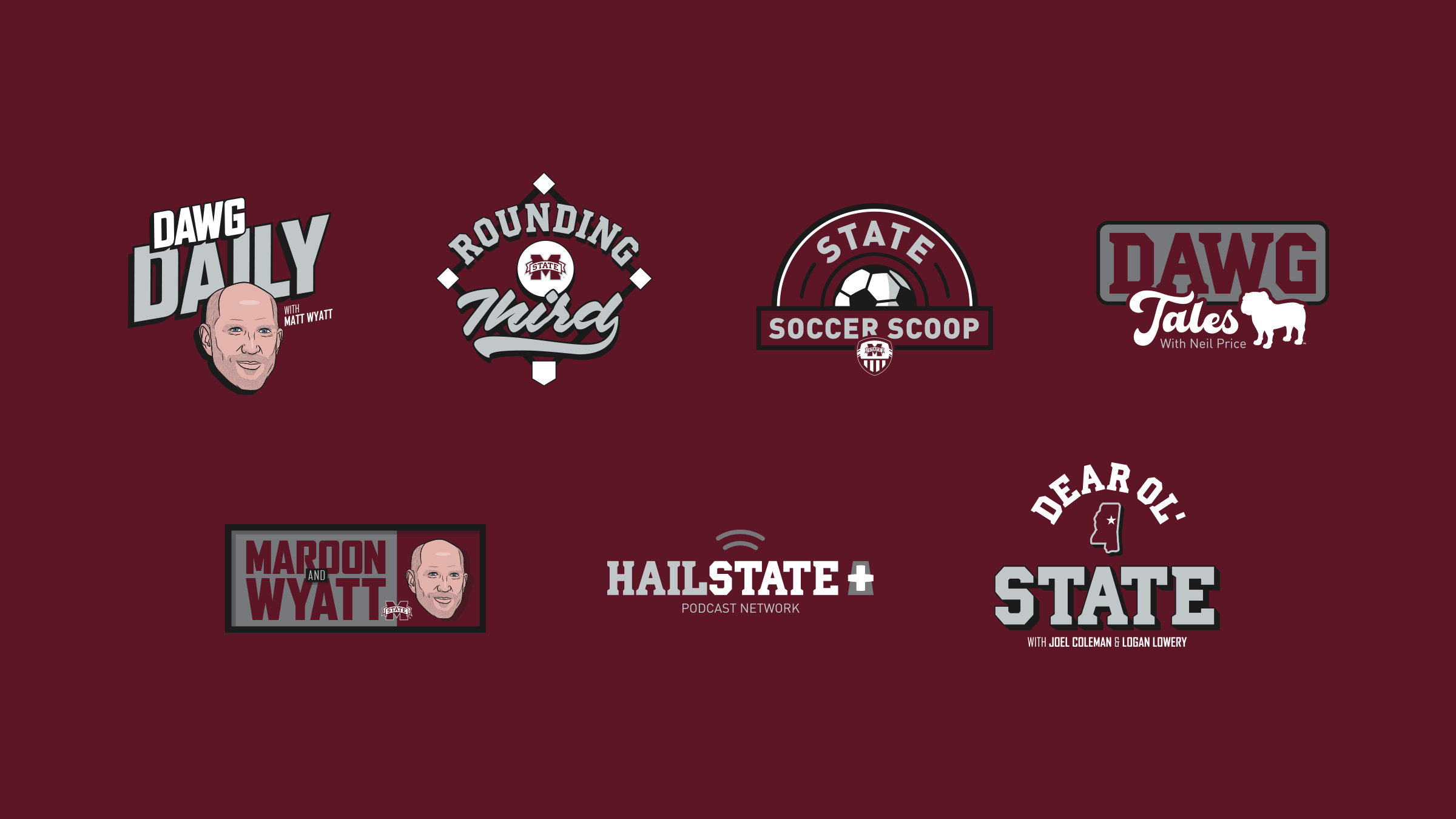 McLean-Roberts-Logo-Design-Mississippi-HailState+-Podcast-Logos.png
