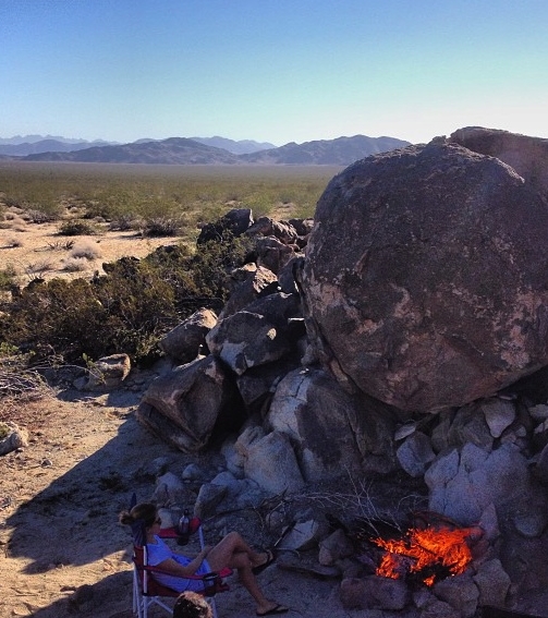 Fireside Morning