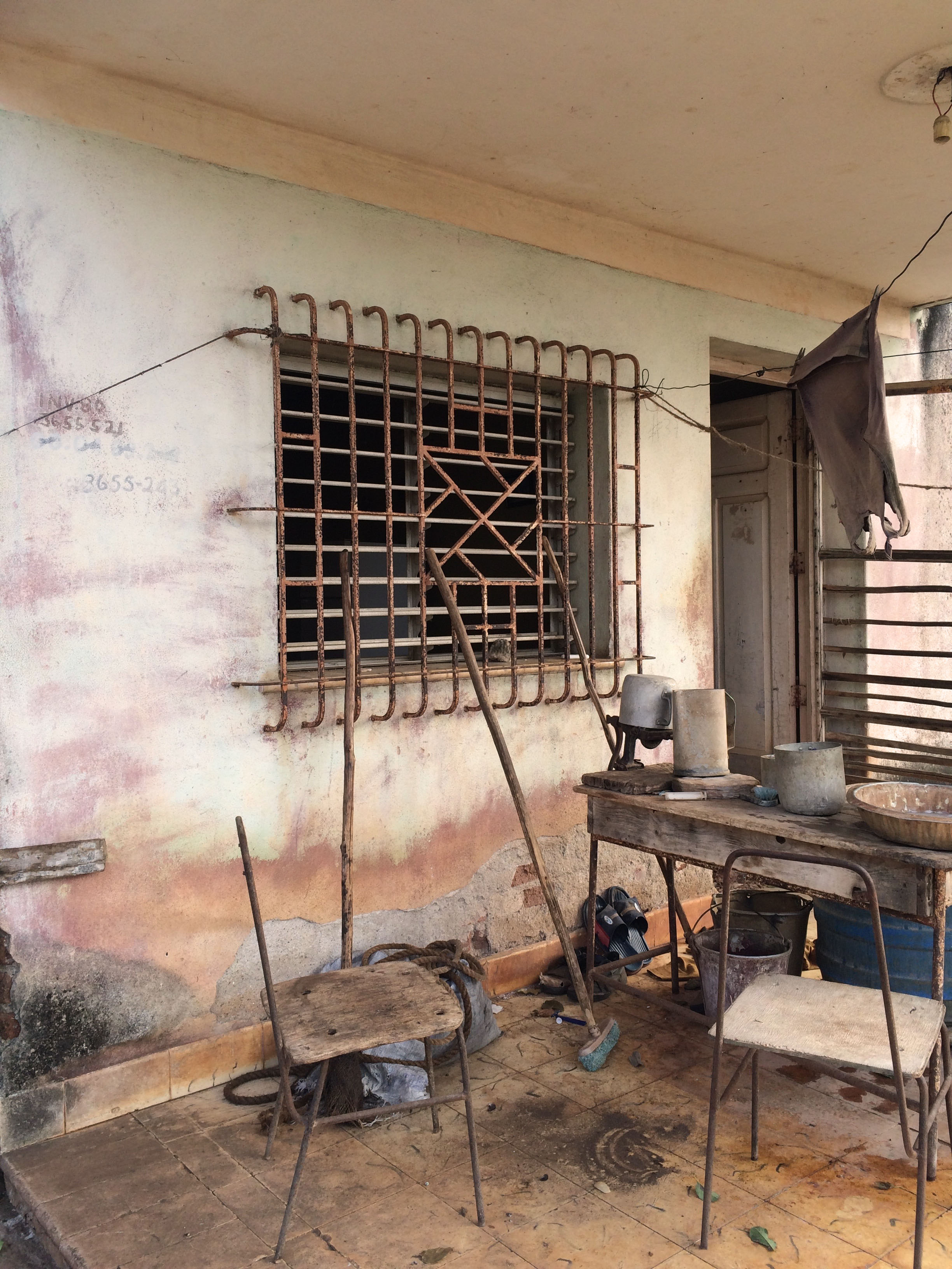 My grandmother's brother's house which is still standing