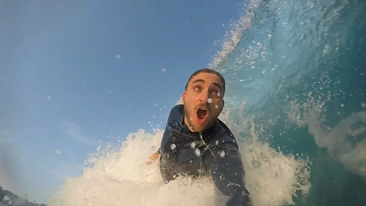 Sam Weiss: Reef specialist, and barrel face extraordinaire&nbsp;