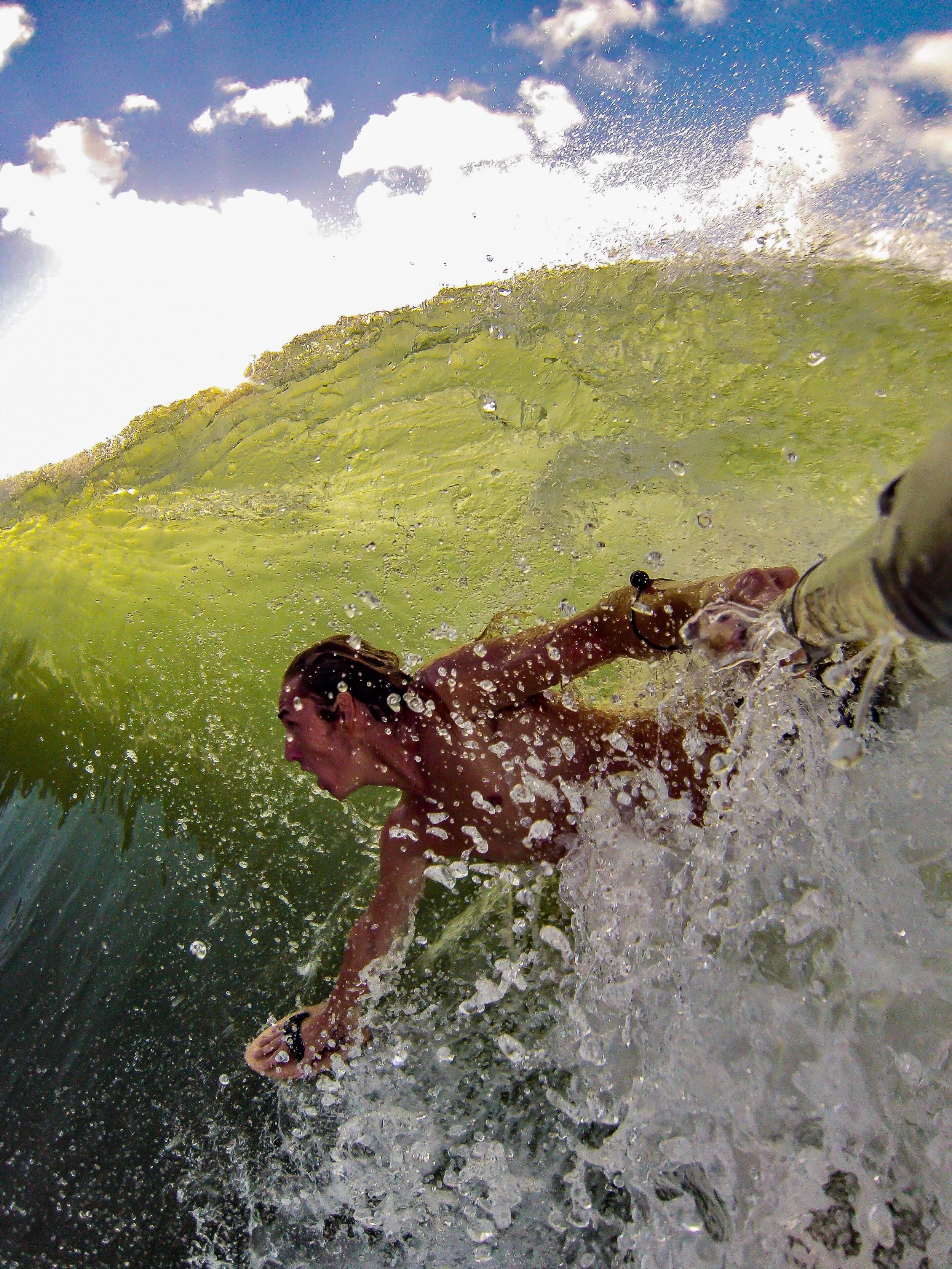 Body surfing handplane