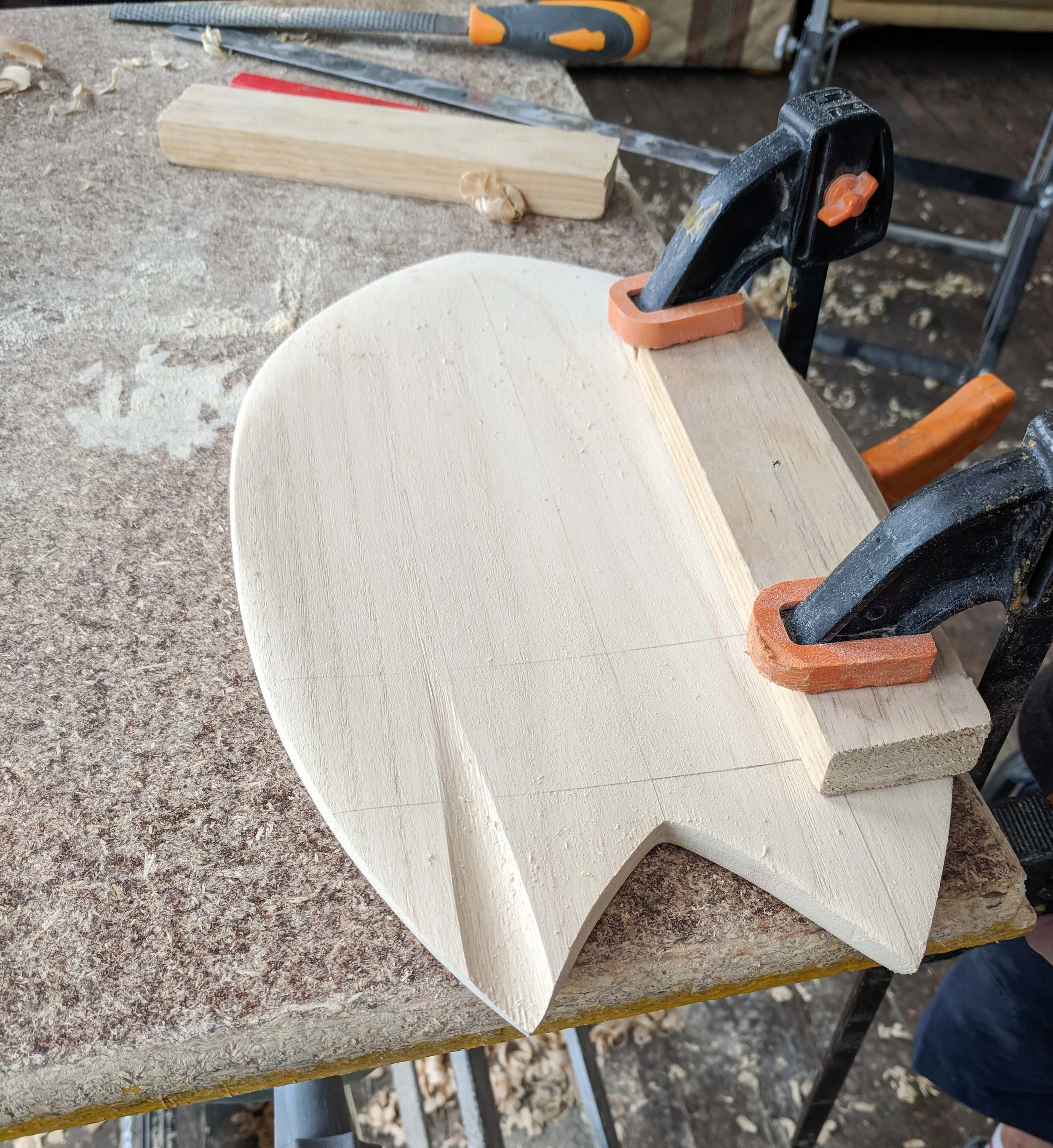 how to make a bodysurfing handplane