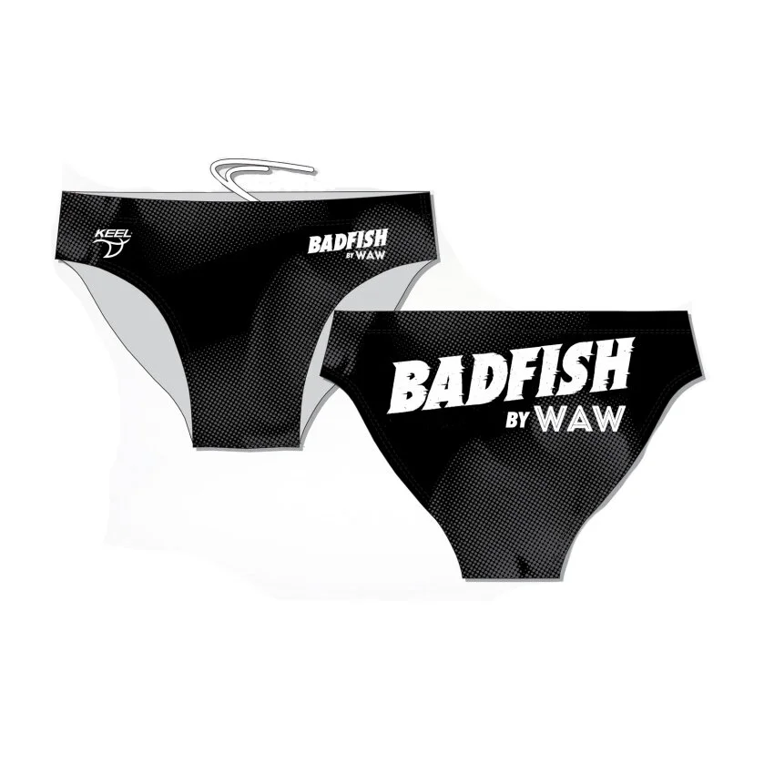 BadFish Bodysurfing Budgies | sluggos, speedos, dickies, swimming trunks.