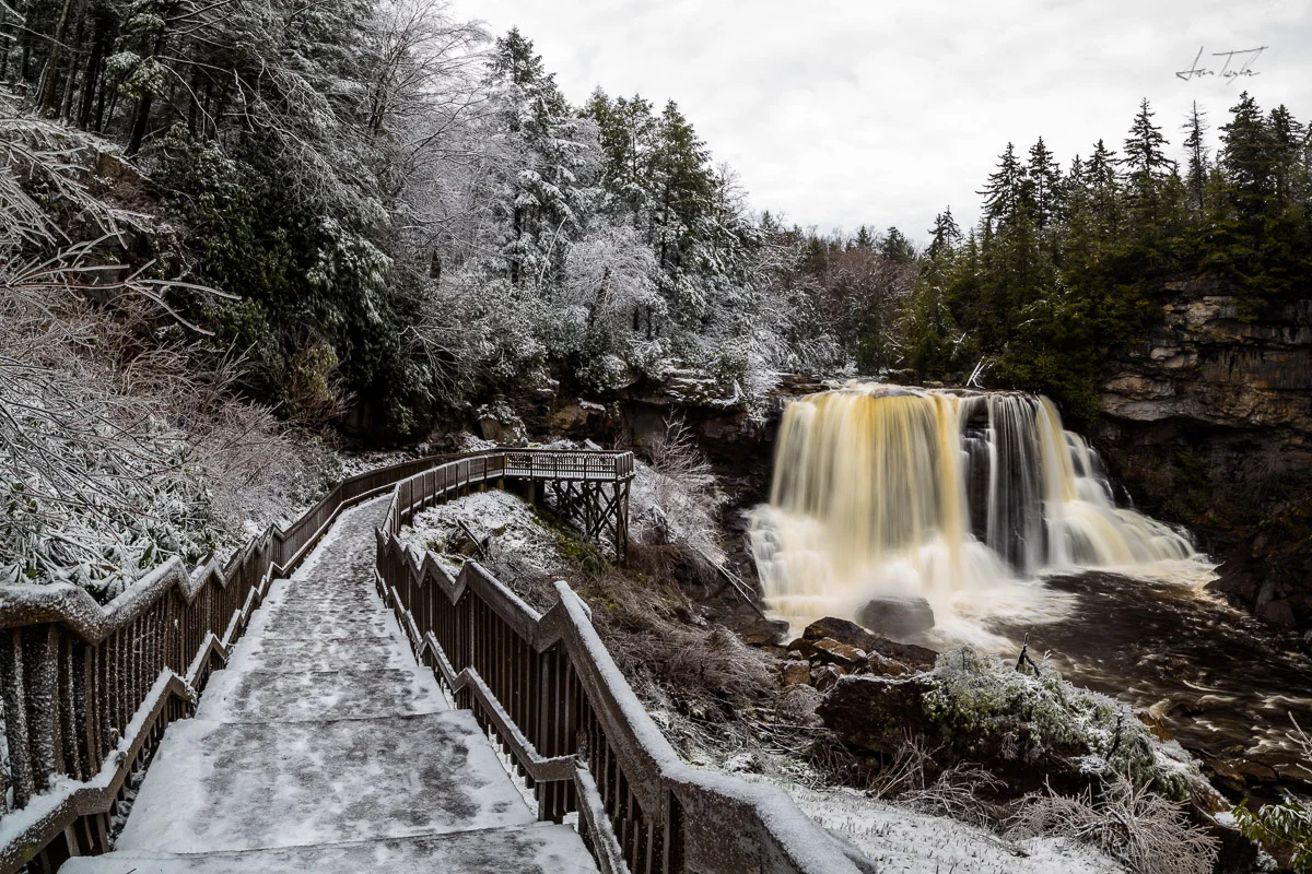 Blackwater Falls Winter 2019 West Virginia Samuel Taylor
