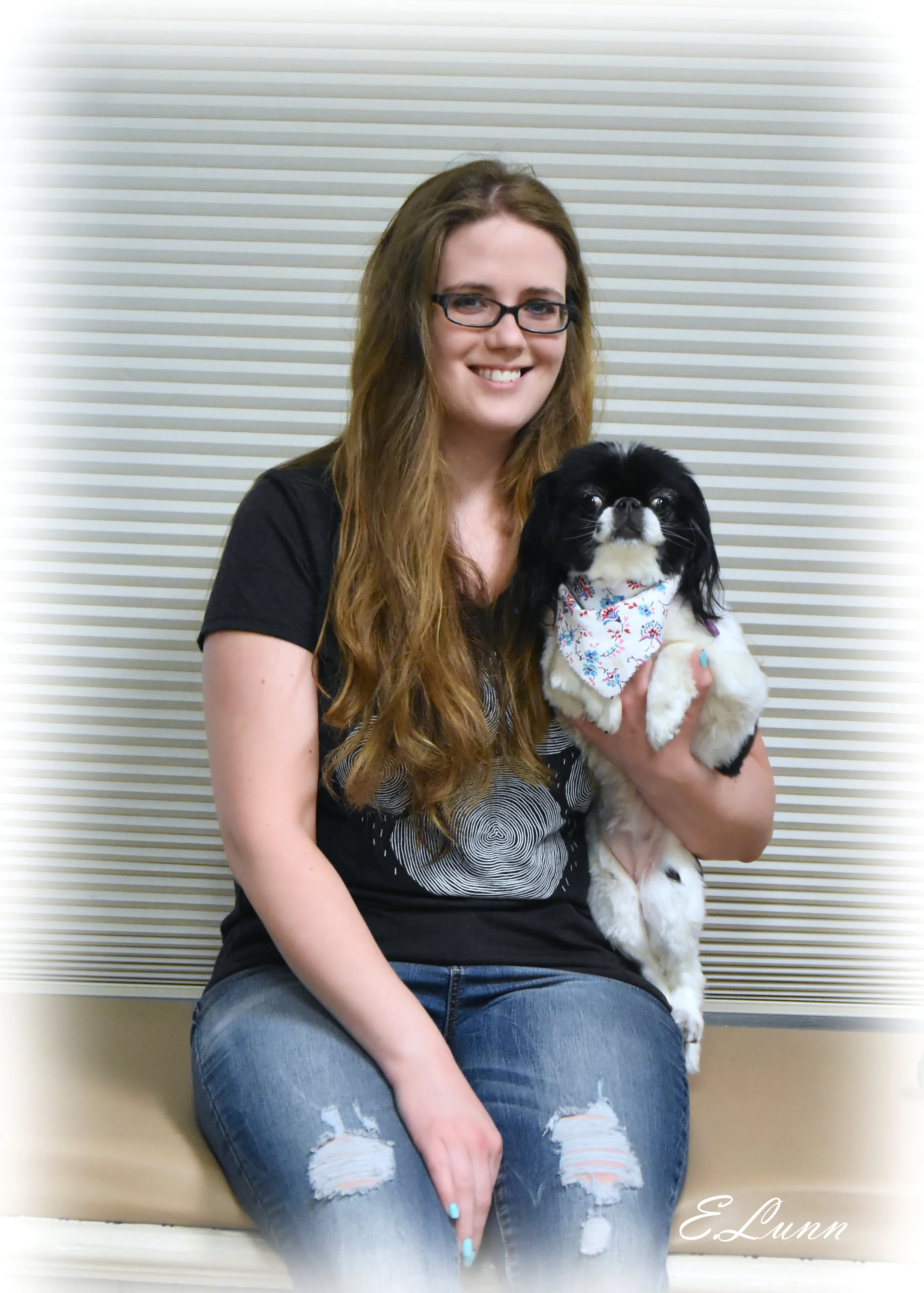 Jackie Clark - Groomer Jackie joined the Pet Perfect team in 2016 and has worked as a bather and personal assistant to Garci. This year (2019) she has taken on training to become a full-time groomer. Jackie has also mastered the art of patience. Though she may be soft spoken, she knows how to keep challenging pets under control and has great ability when it comes to making anxious pets feel calm. She loves working with pets and is very excited to begin grooming full time in the near future. In her free time, Jackie likes playing board games and video games. She also loves adding to her coffee mug collection, spending time with her fiancé and her Japanese Chin, stargazing, camping and going to the Renaissance Festival.