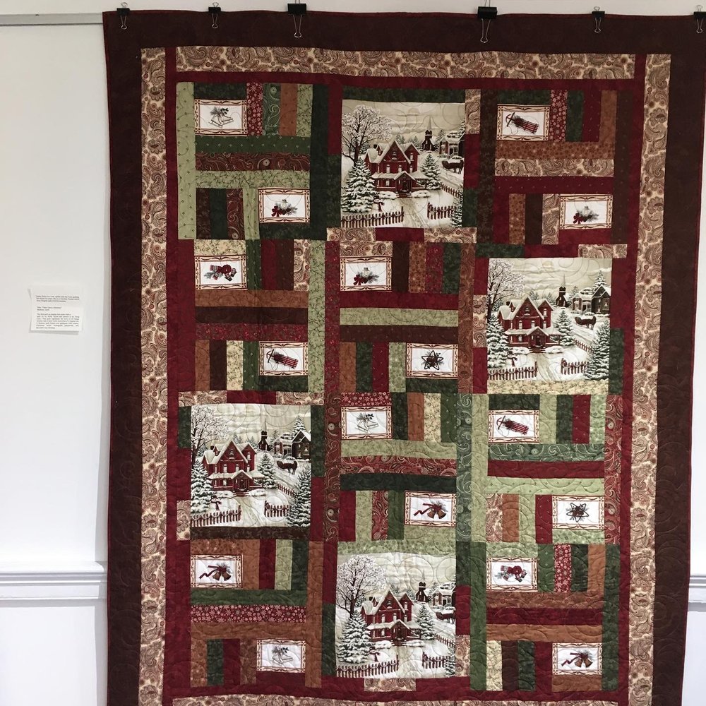 Christmas Quilt by Dedra Downes Hicks