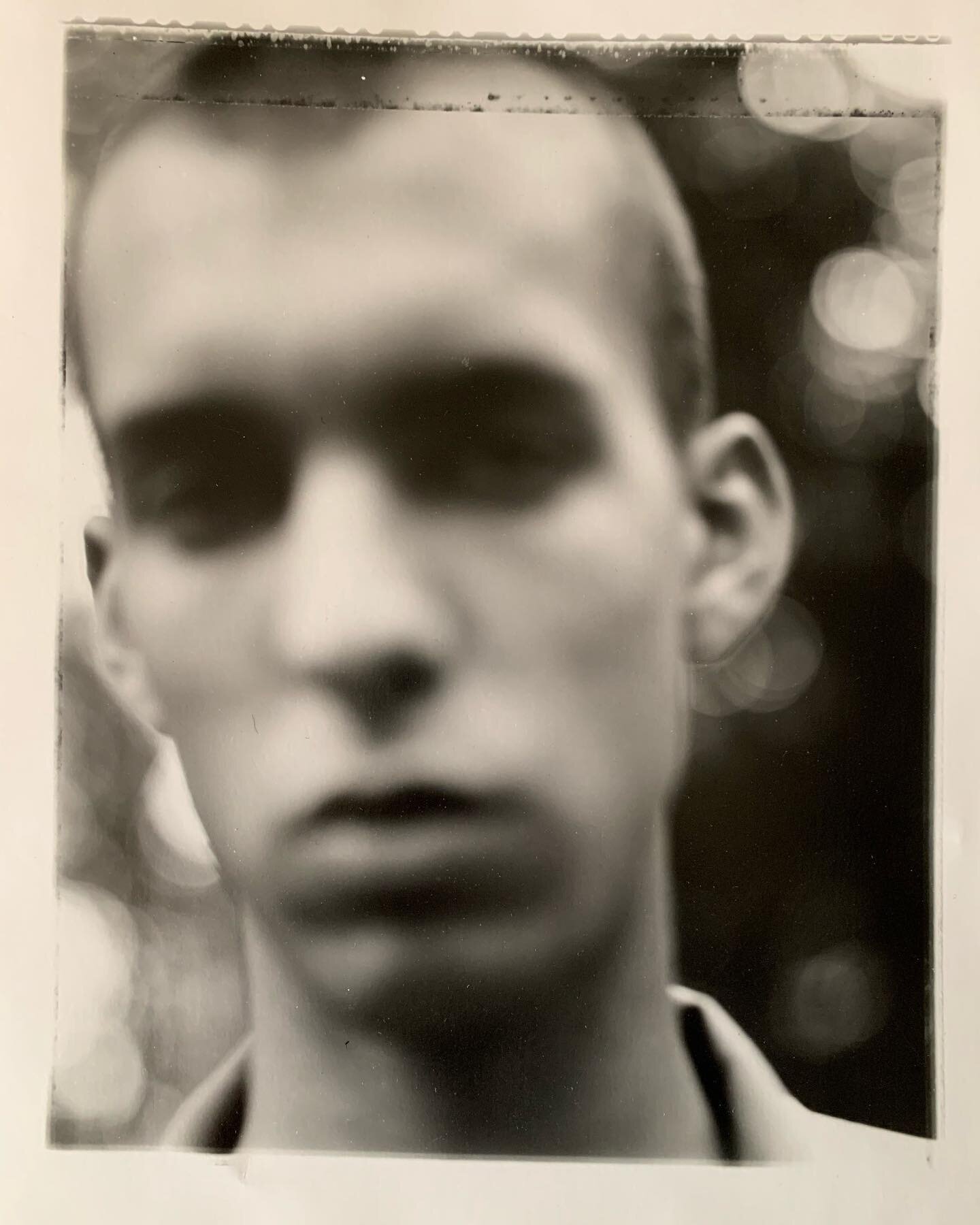 From the archives: self portrait, 1990 - photo by Mr.Means #mrmeans #mrmeansstudio #selfportrait #selfportraitphotography #polaroid