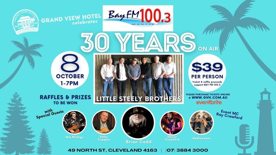 Little Steely Brothers + Brian Cadd, Peter Cupples, and more!