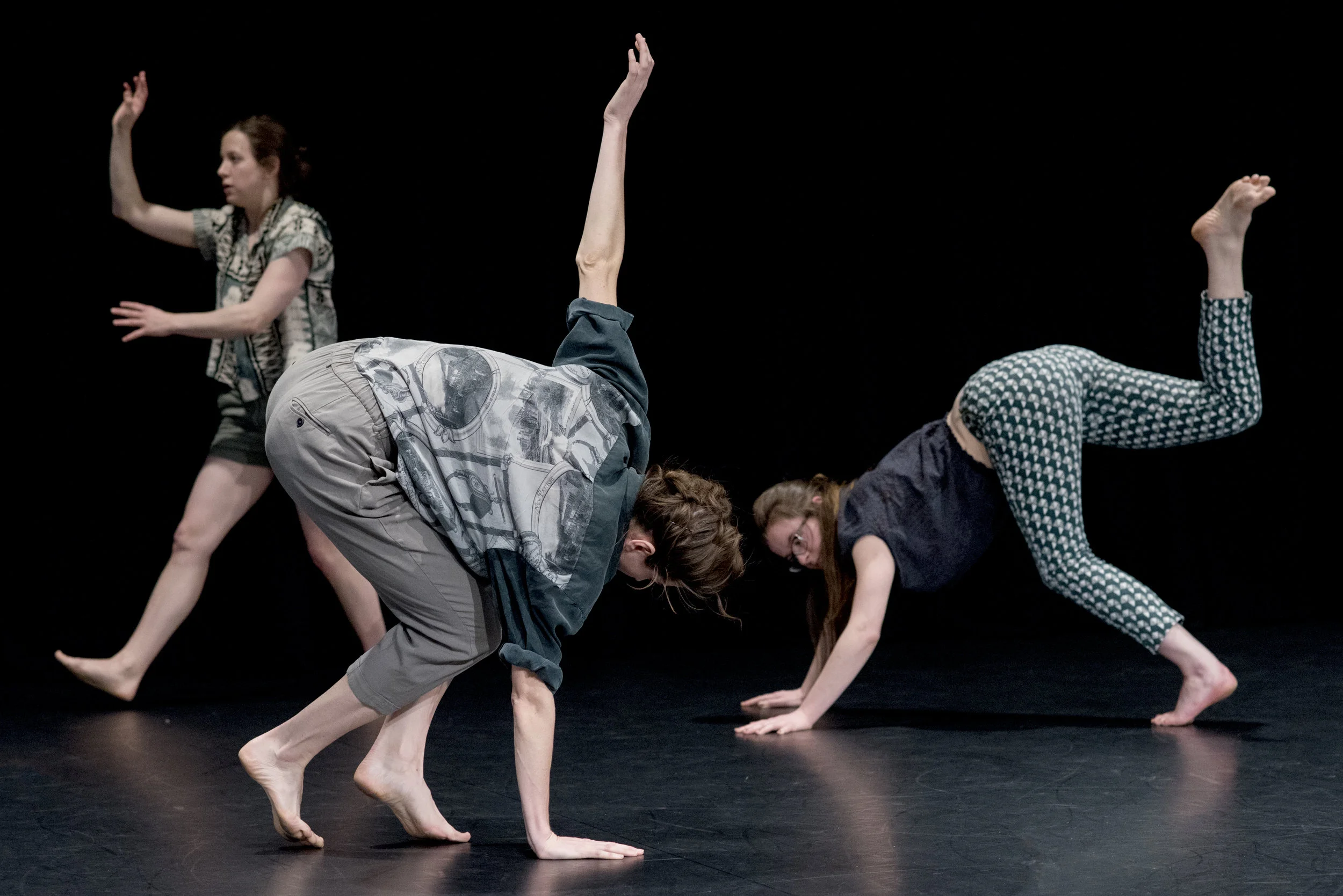 Nora performing Where Home Is by Deborah Hay. Photo: Camilla Greenwell