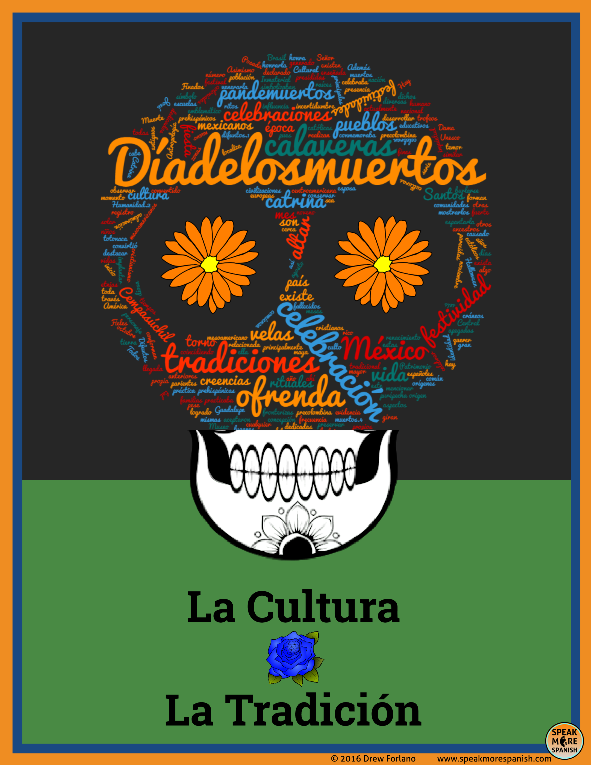Dia de los Muertos - Free Spanish Poster