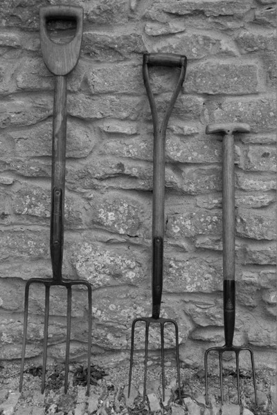 Vintage garden tools