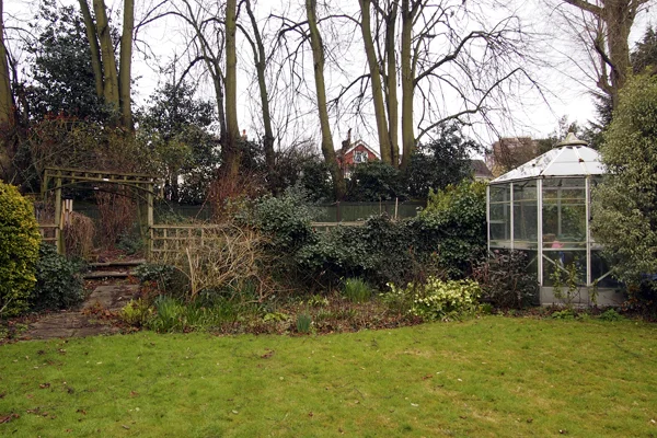Wanstead garden before