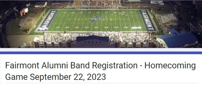 Alumni Band '23 - Register Now