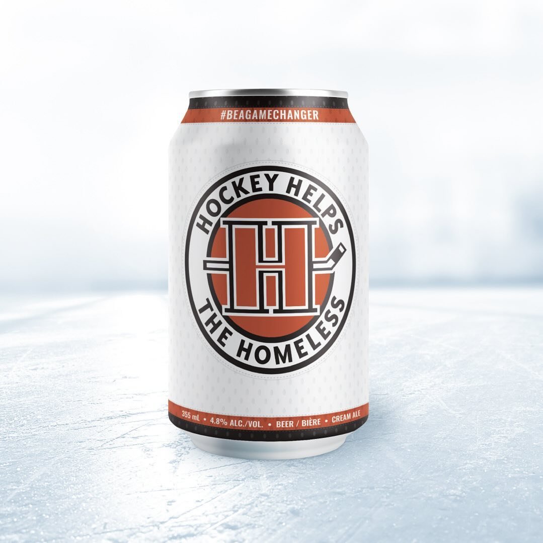 We restocked these cans this week and are available for purchase in the taproom!!

Limited quantities available as the tournament starts soon, help raise money for this amazing cause!

@hockeyhelpsca