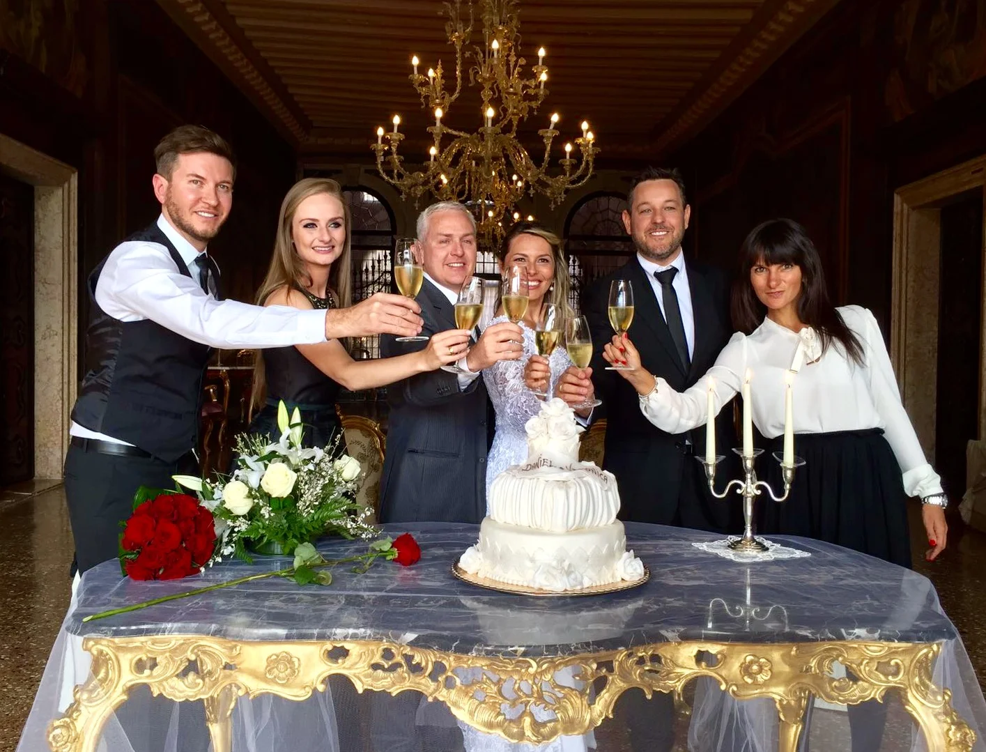 casamento com a nossa equipe