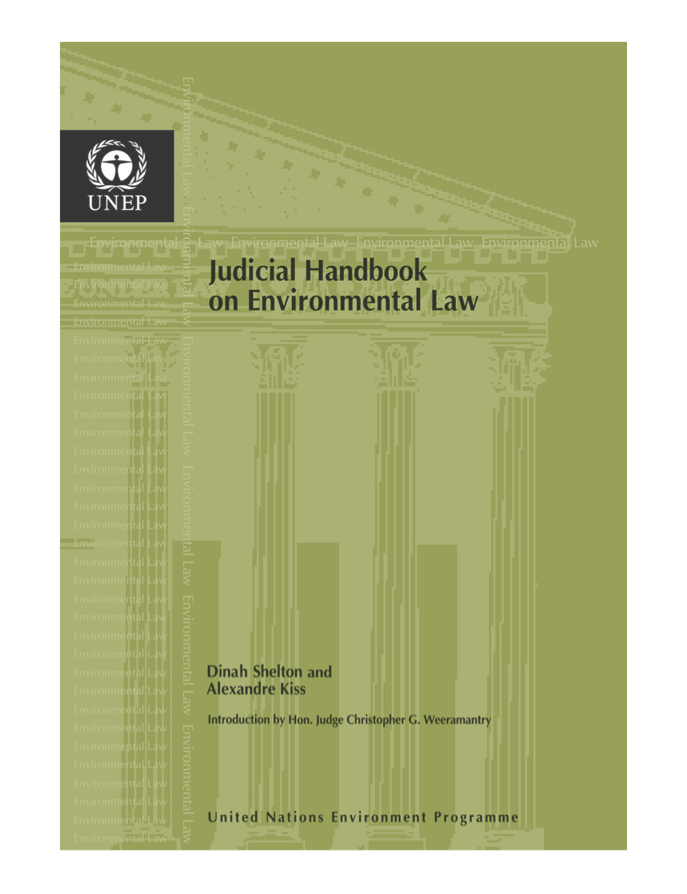 Environmental Courts and Specialized Judiciary — ICE Coalition