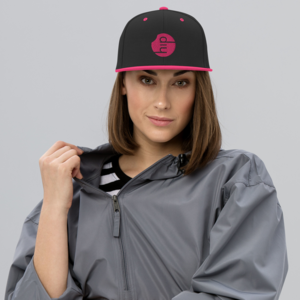 Hip Pink & — Hip Hat Black Snapback Beverages