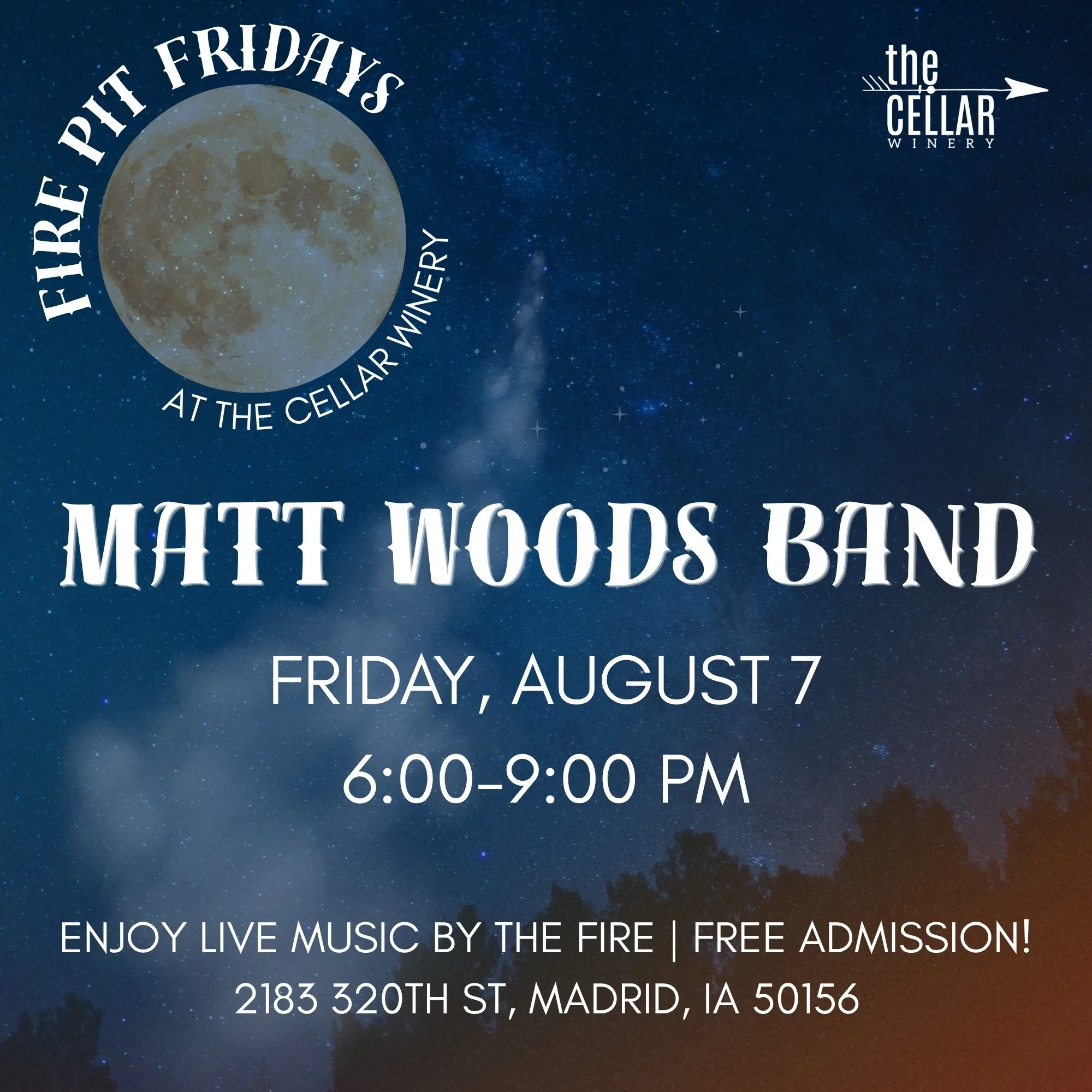 Fire Pit Fridays | Matt Woods Band