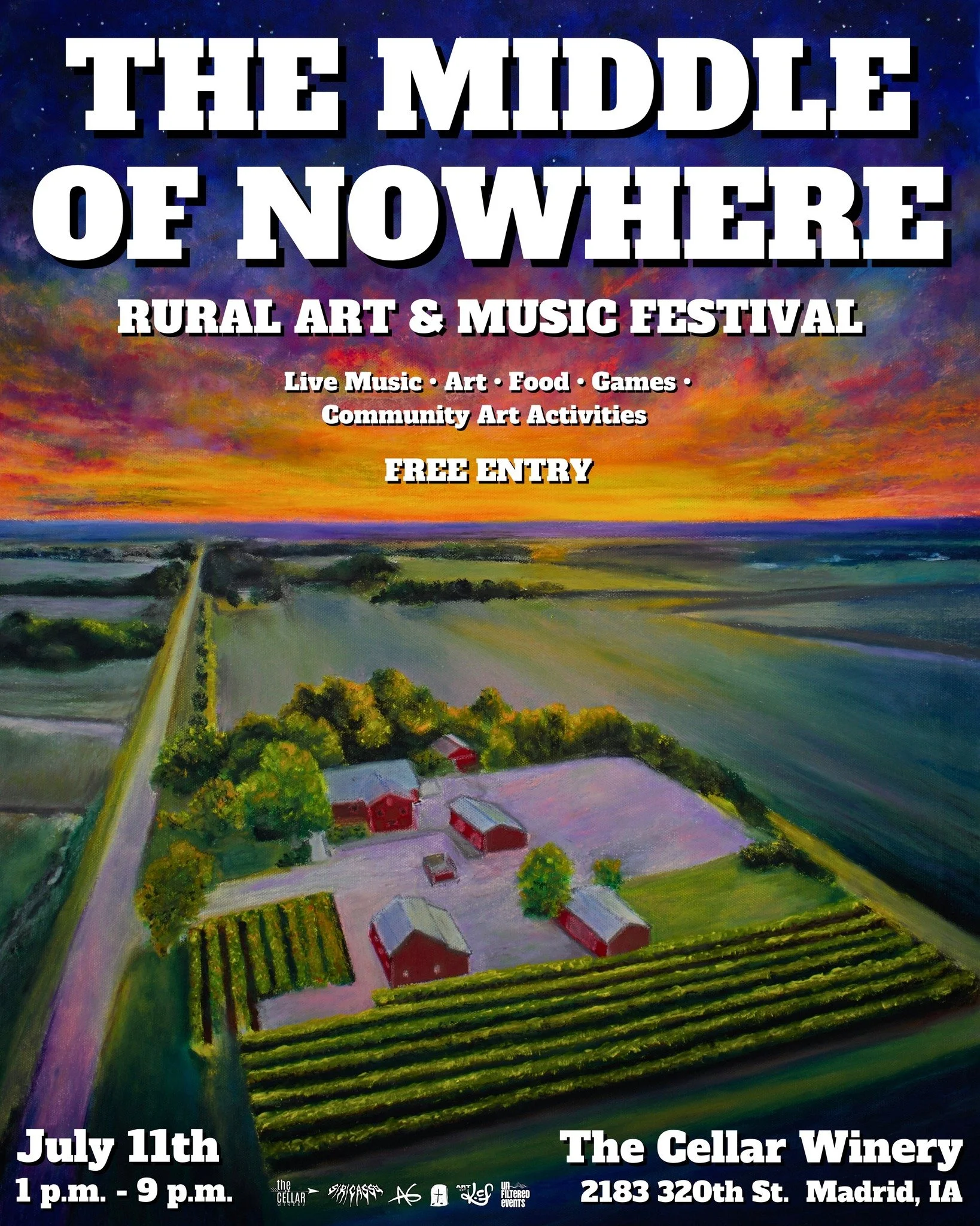 Middle of NOWhere Rural Art & Music Festival
