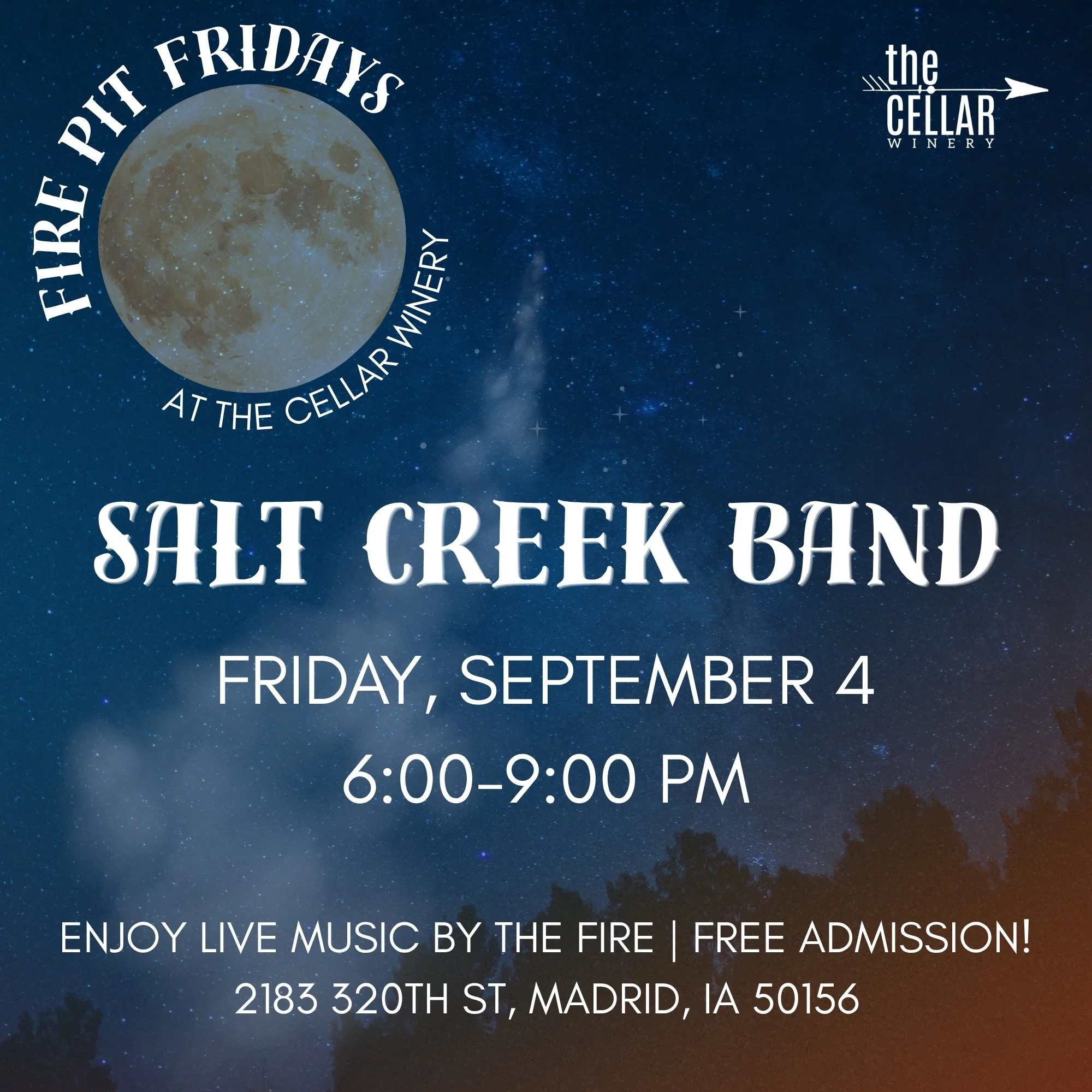 Fire Pit Fridays | Salt Creek Band