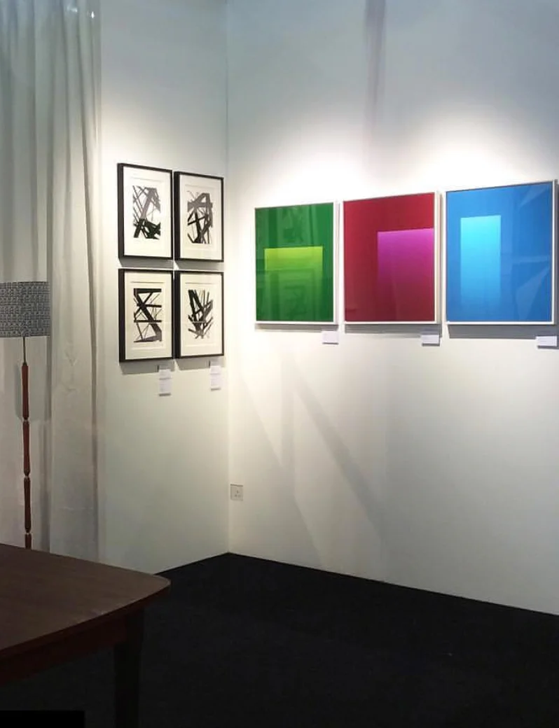 Portals seen here alongside 4 Cameraless works by James Welling