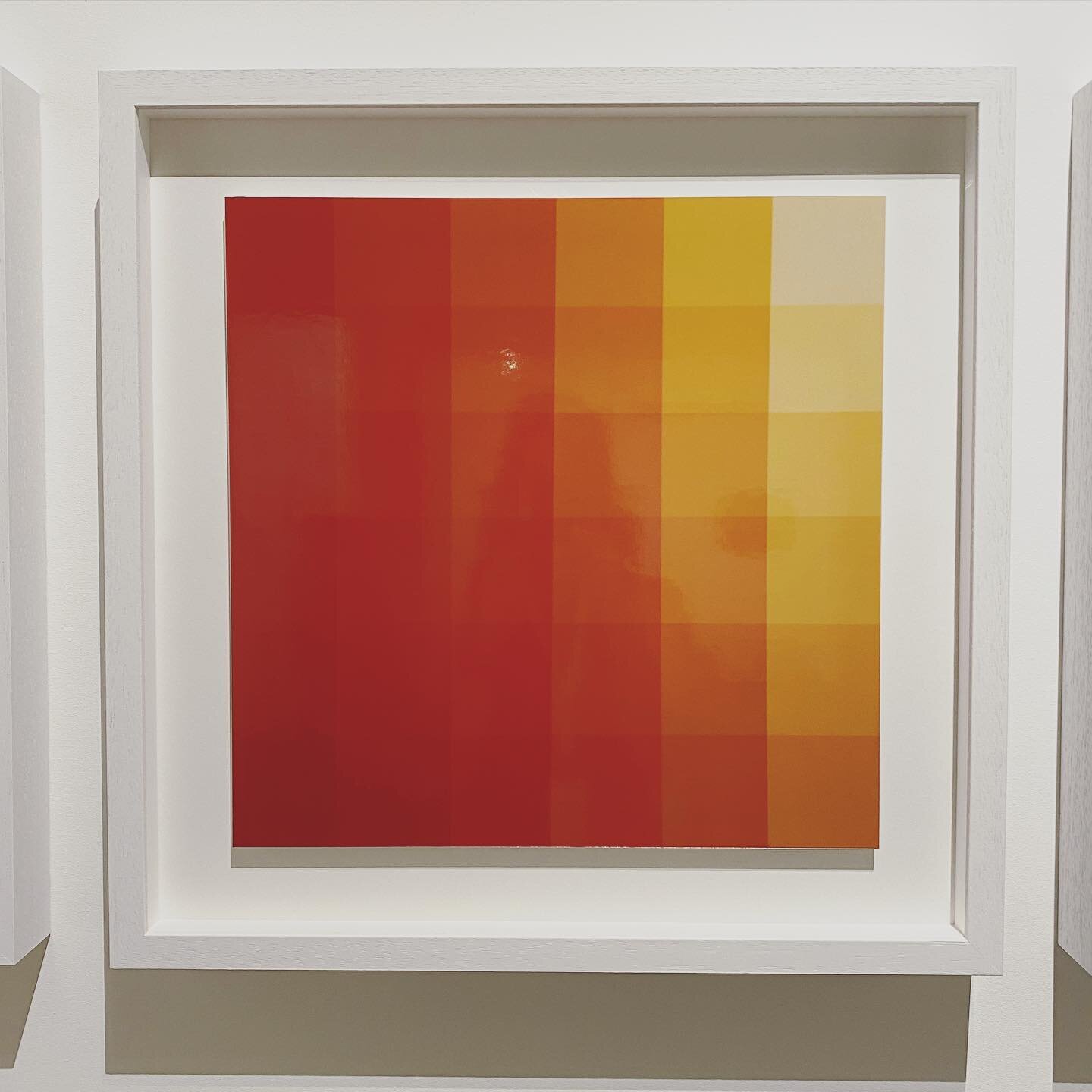 Whereas yesterday’s post feels like fresh spring greens, today it’s warmth and sunshine feels for me. Chroma: Orange to Yellow. (Light on paper. Cameraless photogram). From a series of 6 analogue darkroom prints spanning the colour spectr
