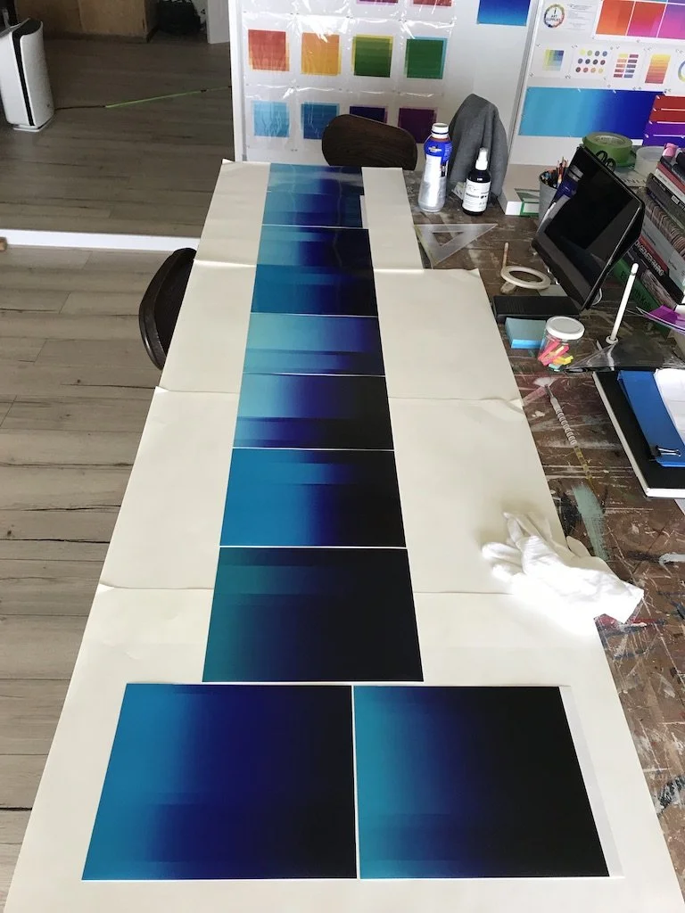 Jo Bradford - WiP - Hours series - studio.jpeg